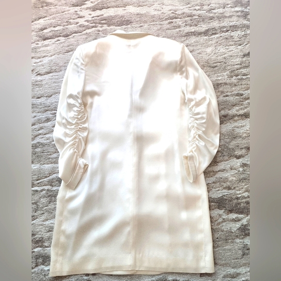 Retrofrete Silk Blazer Mini Dress or Blazer - Picture 3 of 8